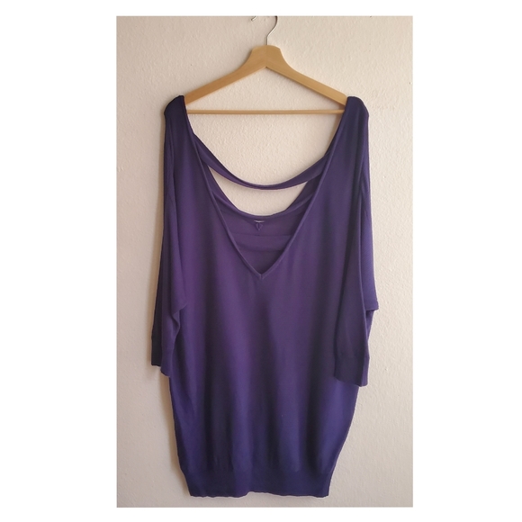 torrid Tops - ⬇️Torrid Waffle Knit Top Sz 3 Blue